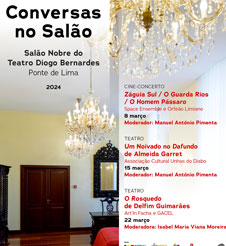 Conversas no Salão – Salão Nobre do Teatro Diogo Bernardes – Março de 2024